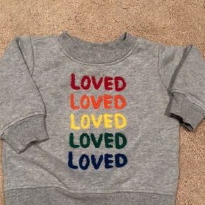 Hanna Andersson Valentine’s Day sweatshirt